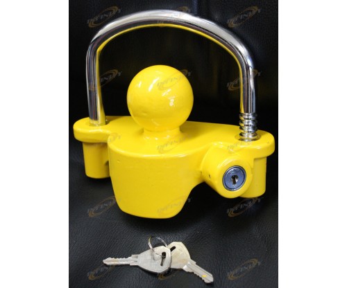 Universal Tow Trailer Coupler Lock Anti Theft Lock Protection Against Tow Away
